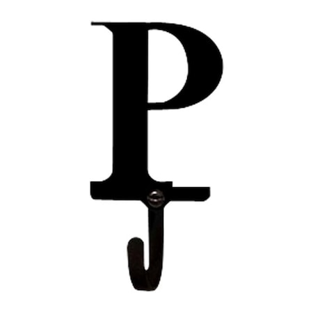 Village Wrought Iron Village Wrought Iron WH-P-S Letter P Wall Hook Small WH-P-S